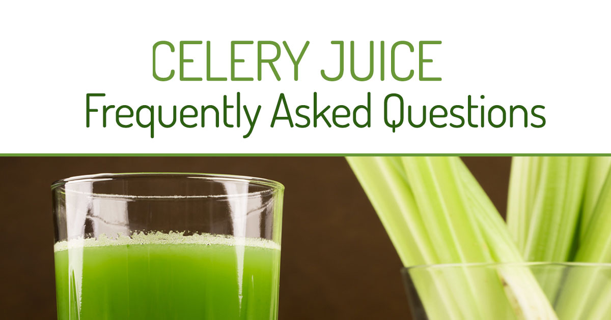 FAQ – Celery Juice